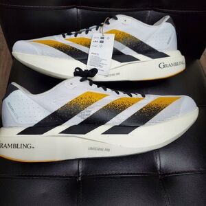 NCAA x Adidas Adizero Evo SL Grambling State Tigers Running Shoes JQ4575 Size 13